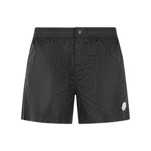 Moncler Black Polyamide Swimsuit Men